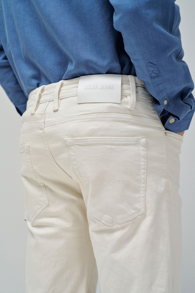 SHORT EN DENIM COLOR� S-ACTIV