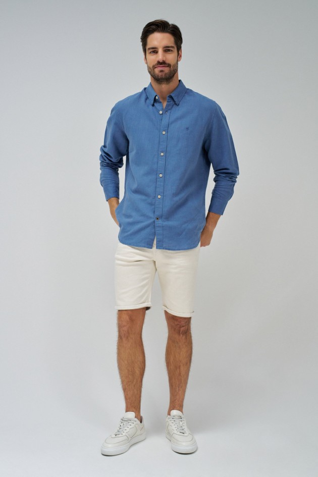 SHORT EN DENIM COLOR� S-ACTIV