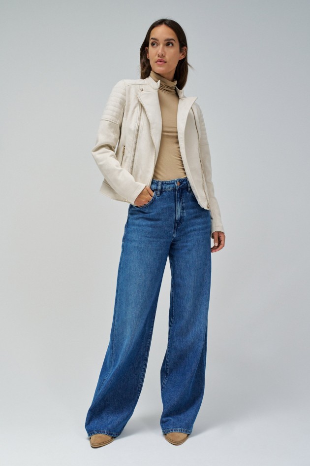 SUEDE EFFECT JACKET