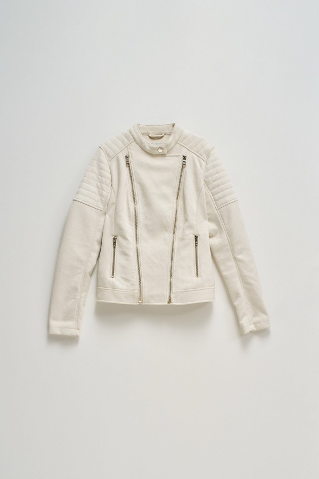 SUEDE EFFECT JACKET