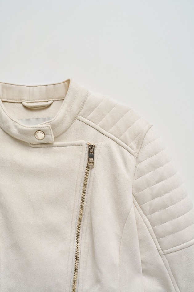 SUEDE EFFECT JACKET