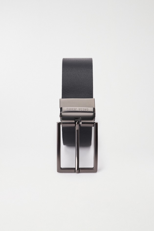 REVERSIBLE LEATHER BELT