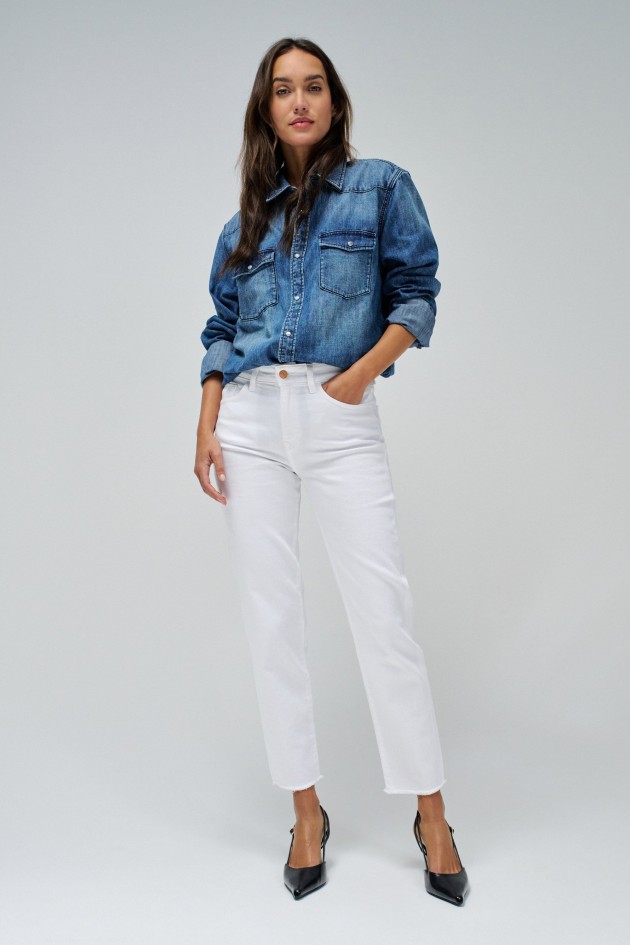 TRUE CROPPED SLIM JEANS