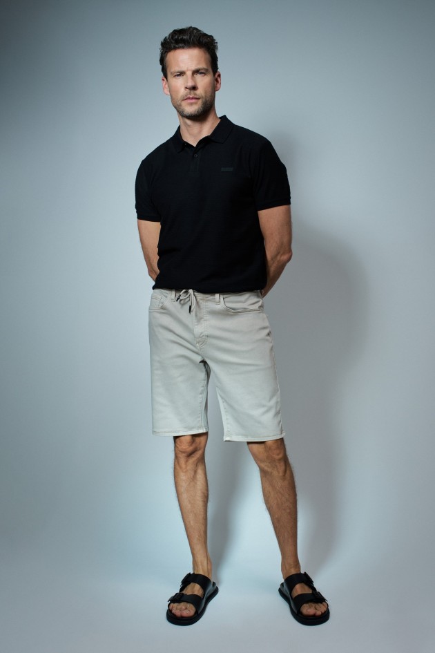 SHORT EN DENIM COLOR� S-ACTIV