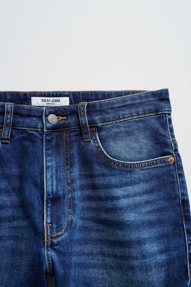 SHORTS REGULAR S-ACTIV EN JEAN