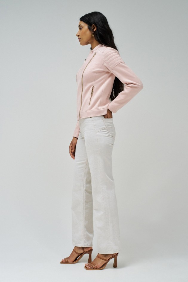 SUEDE EFFECT JACKET