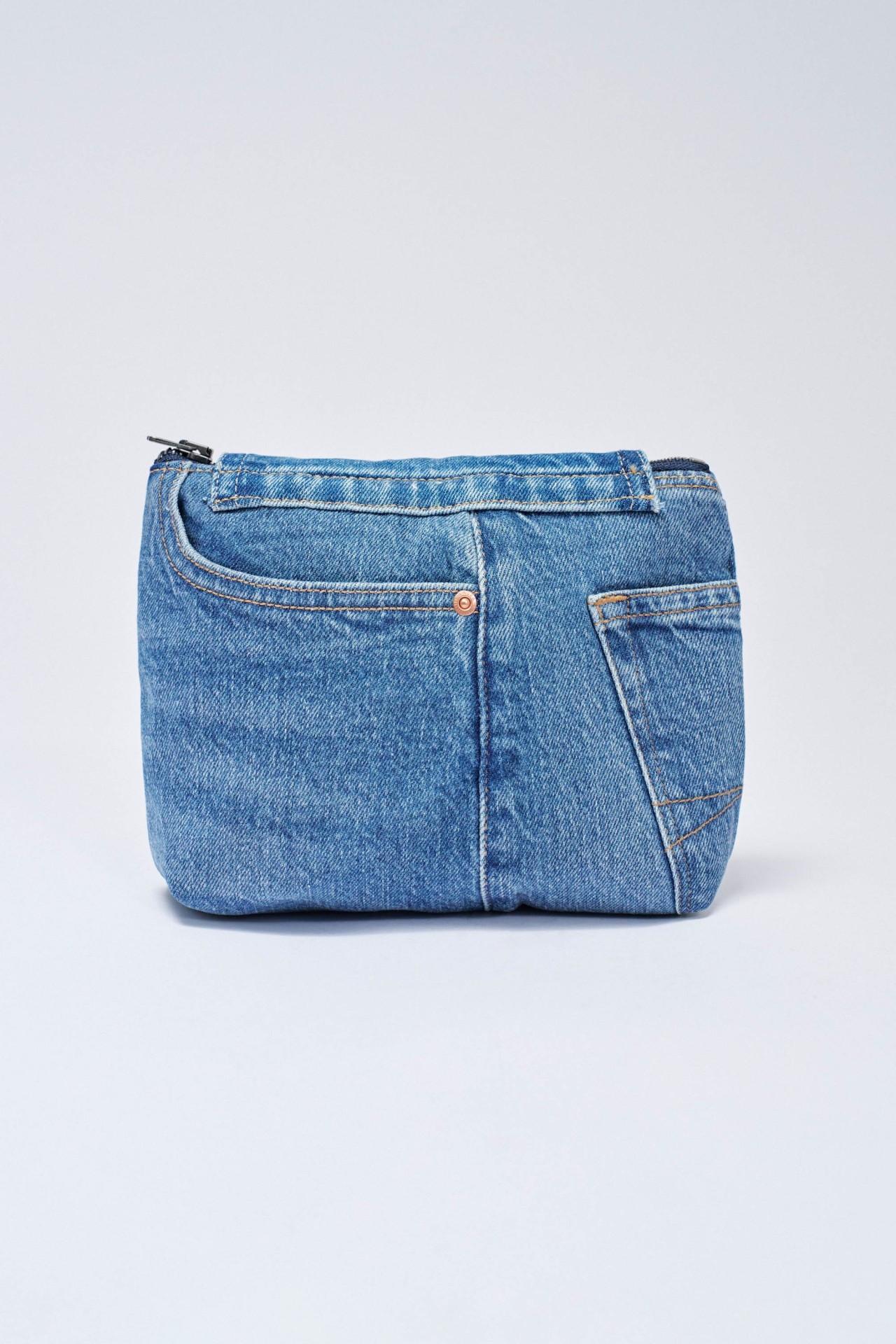 NECESSAIRE INFINITY BLEU MOYEN AVEC RABAT