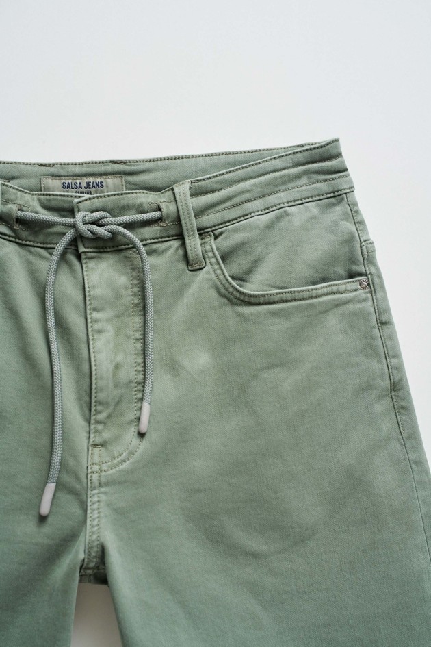 SHORT EN DENIM COLOR� S-ACTIV