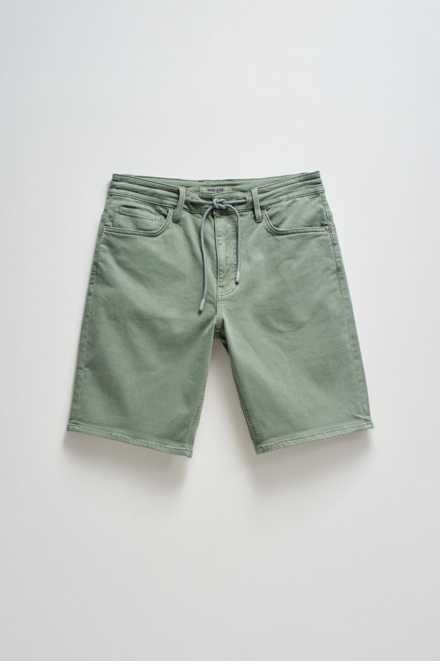 SHORT EN DENIM COLOR� S-ACTIV