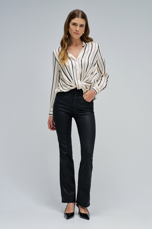 FAITH PUSH IN BOOTCUT IN COATING JEANS