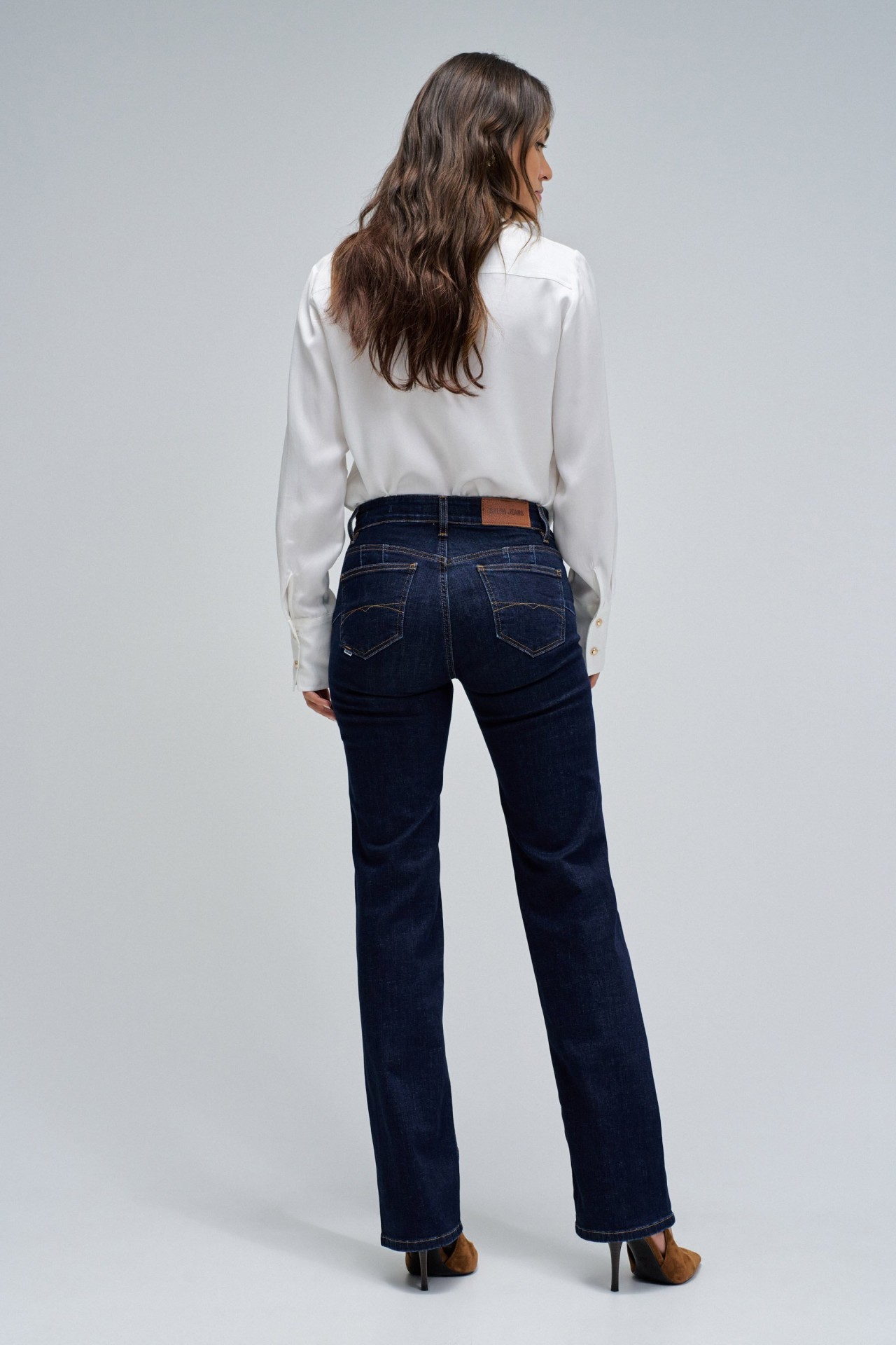 JEAN DESTINY PUSH UP DROIT