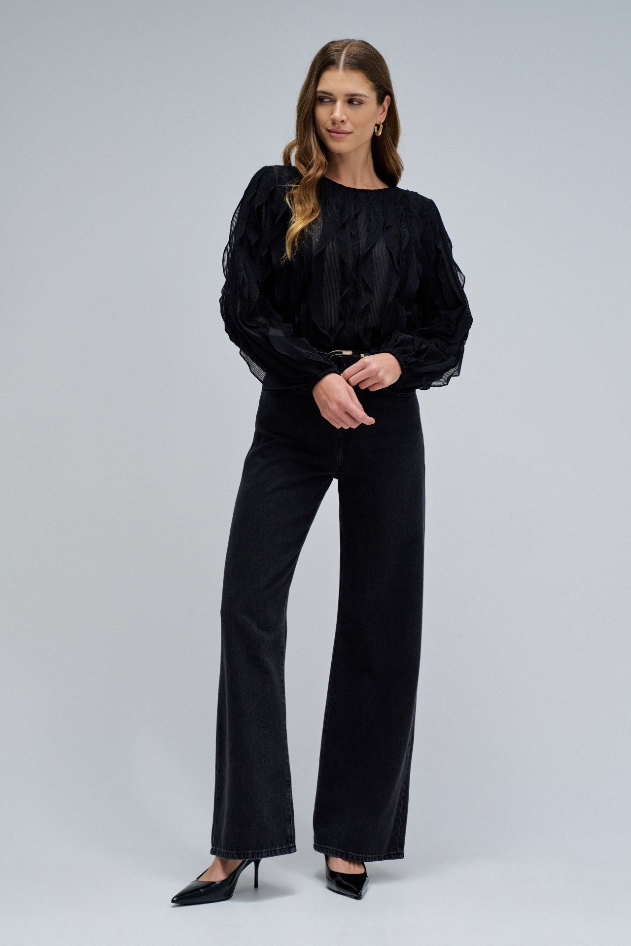 WIDE LEG JEANS