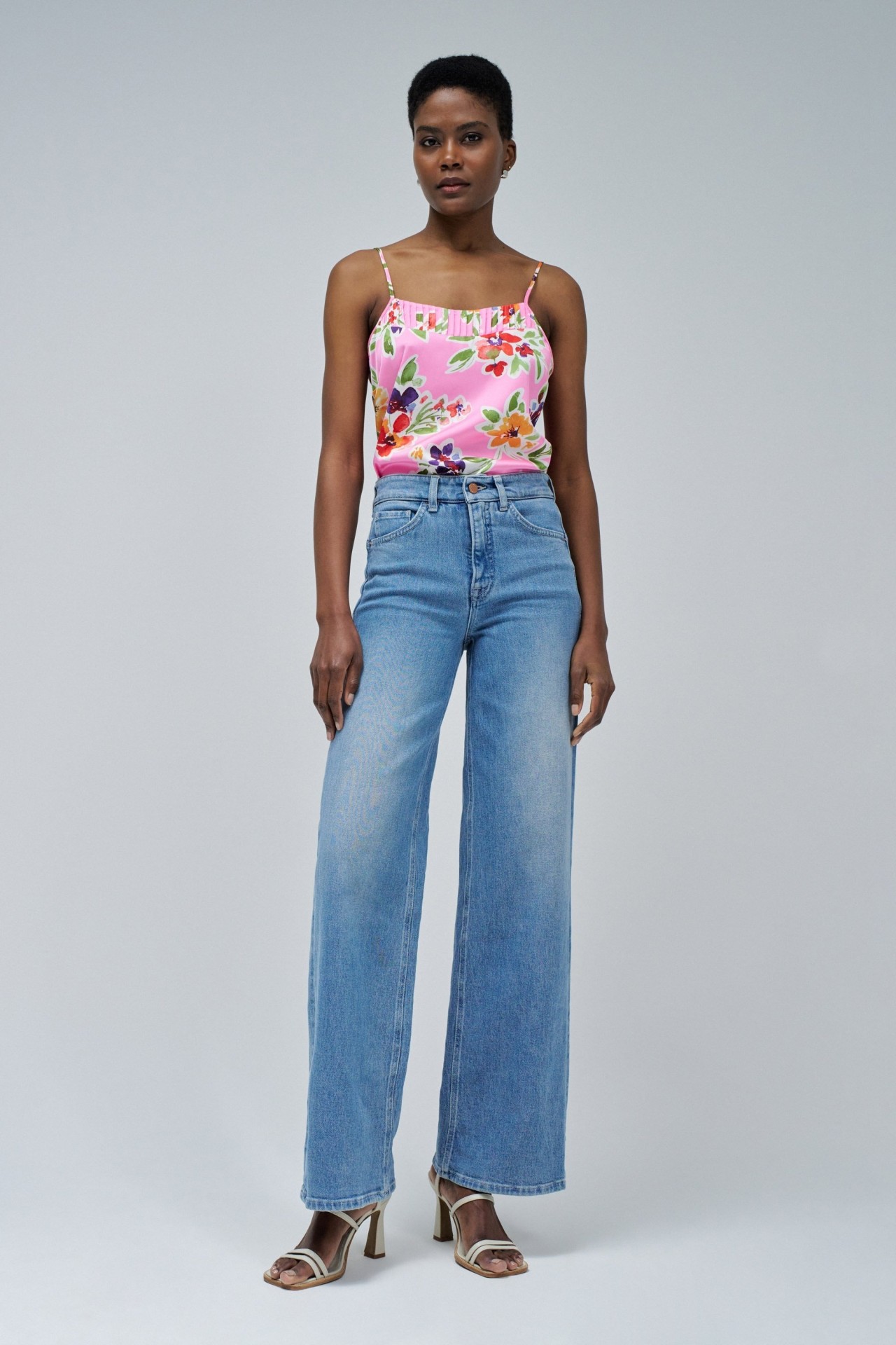 TOPE CON PATR�N FLORAL