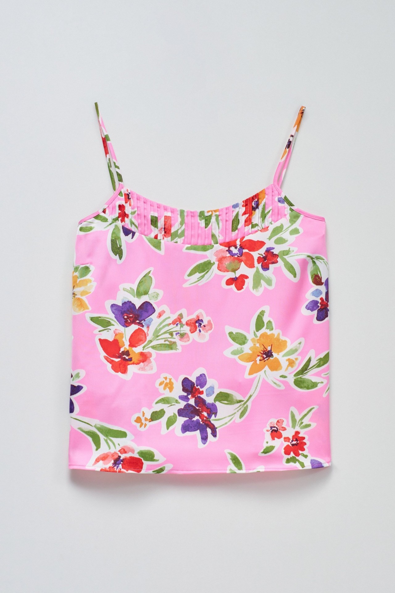 TOPE CON PATR�N FLORAL