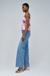 TOPE CON PATR�N FLORAL