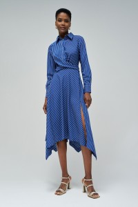 MIDI-KLEID ASYMMETRISCH