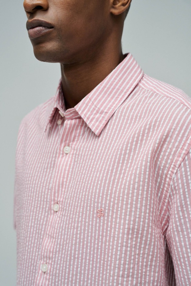CAMISA CON RAYAS