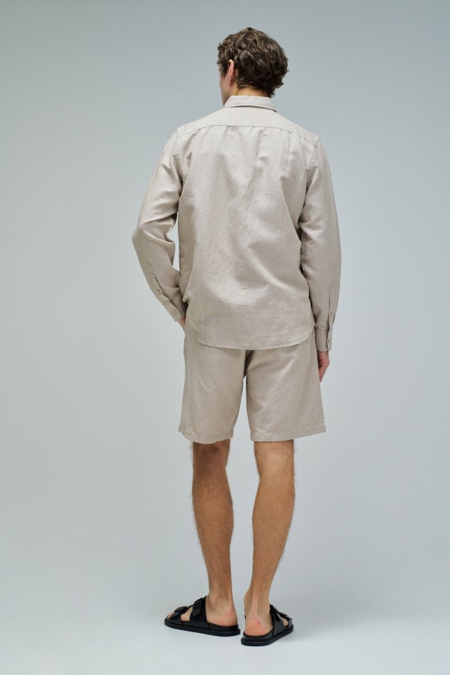 CAMISA CON MEZCLA DE LINO