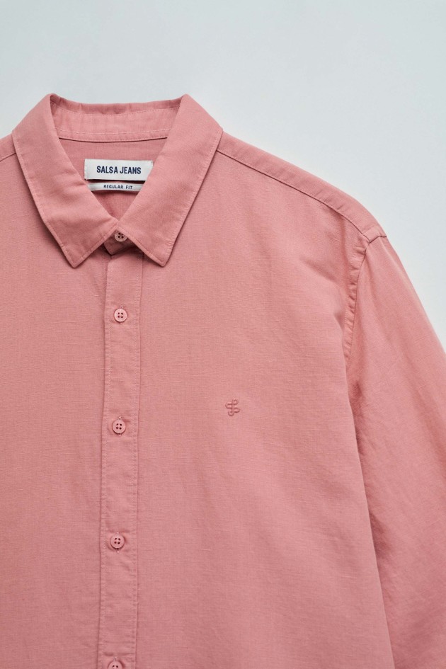 CHEMISE EN MÉLANGE DE LIN