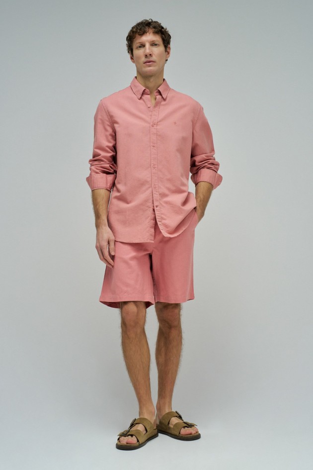 CHEMISE EN MÉLANGE DE LIN