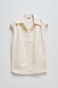 BLUSA EM LIGHTDENIM