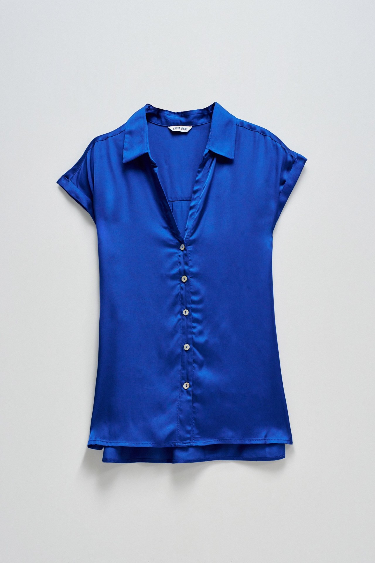 BLUSA ACETINADA