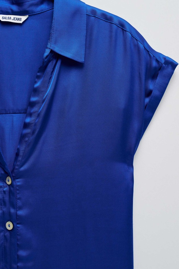 BLUSA ACETINADA
