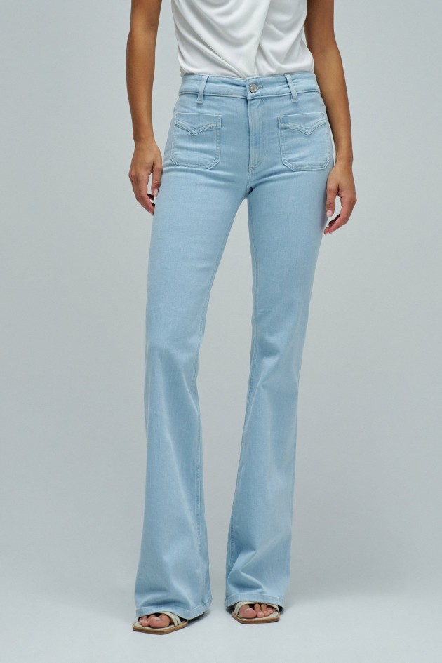 DESTINY PUSH UP FLARE JEANS