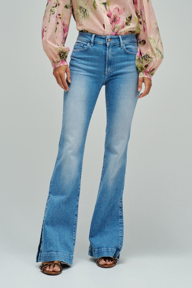 DESTINY PUSH UP FLARE JEANS