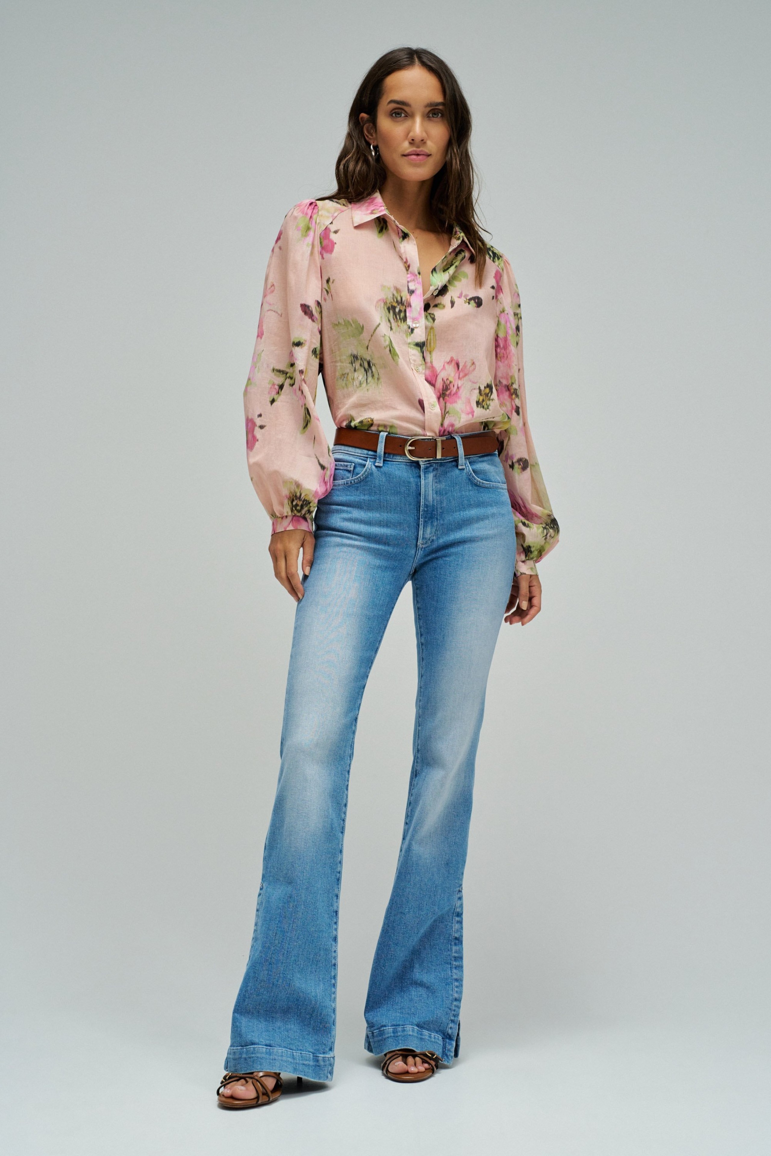 DESTINY PUSH UP FLARE JEANS