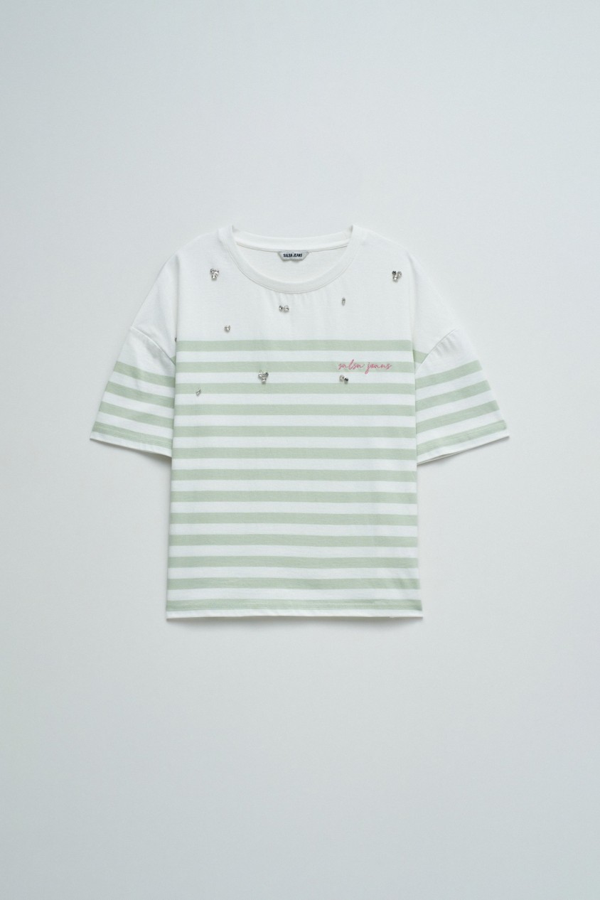 T-SHIRT MIT STREIFEN