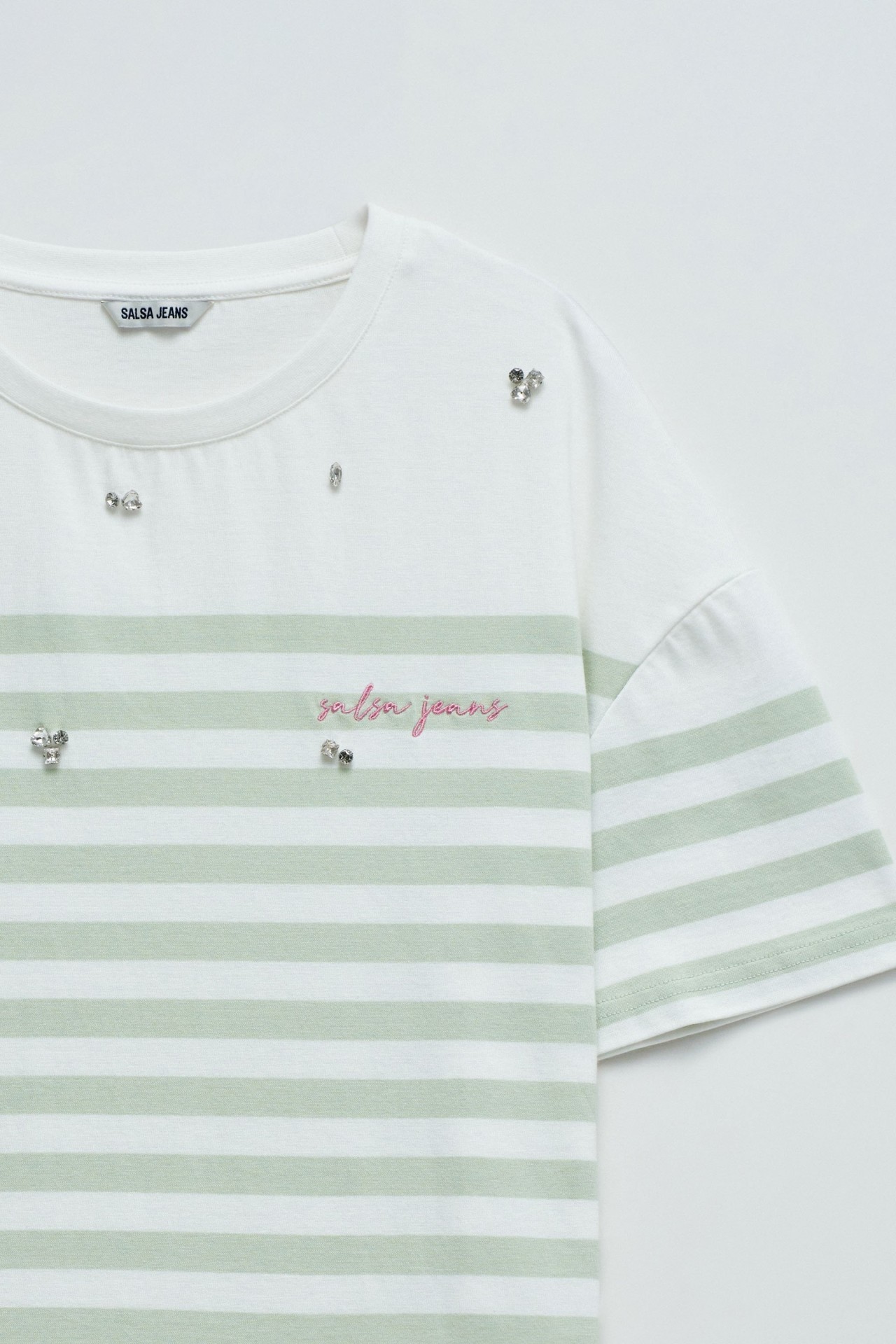 T-SHIRT WITH STRIPES