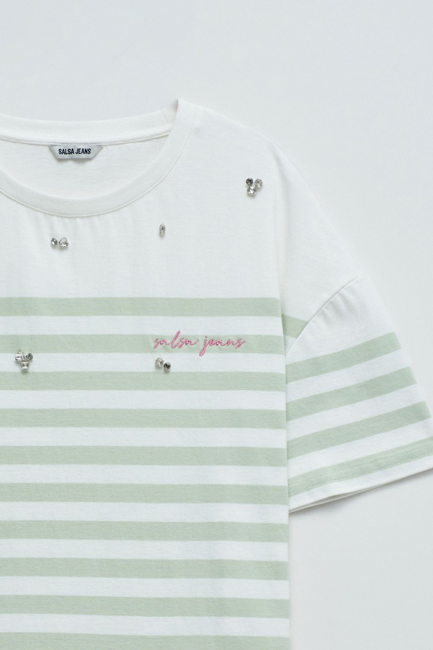 T-SHIRT MIT STREIFEN