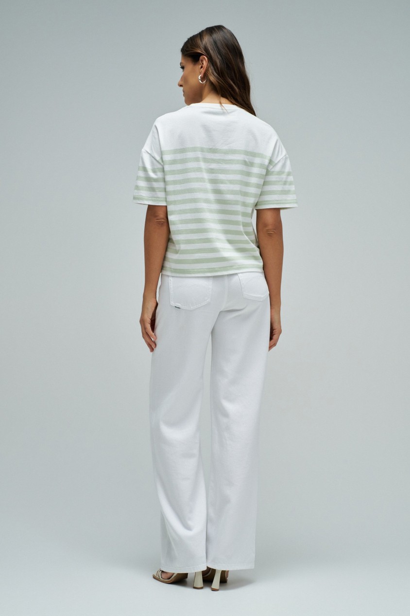 T-SHIRT MIT STREIFEN