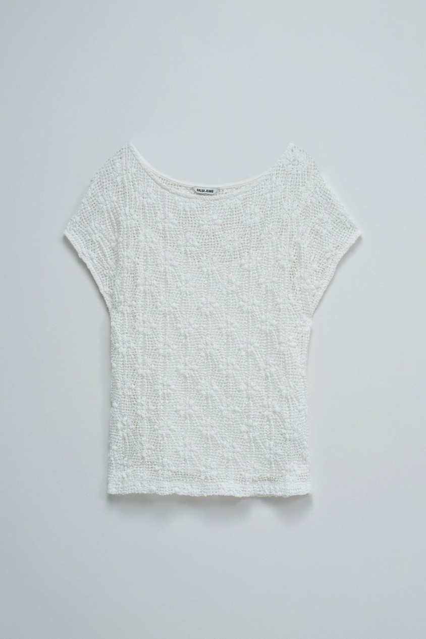 T-SHIRT WITH LACE