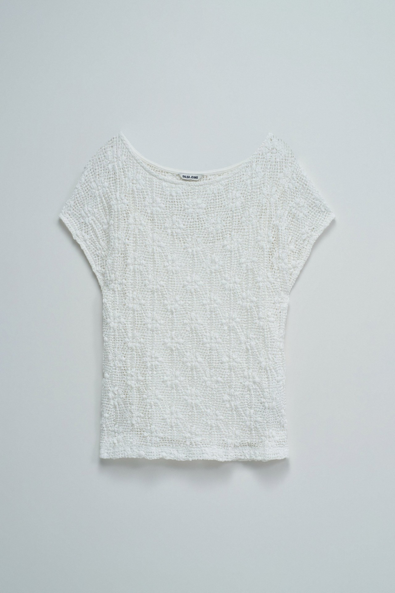 T-SHIRT MET KANT