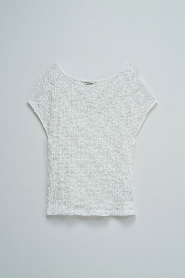 T-SHIRT WITH LACE