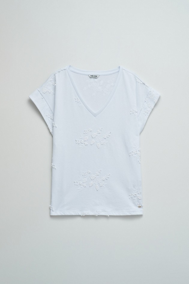 T-SHIRT MET BORDUURSELS