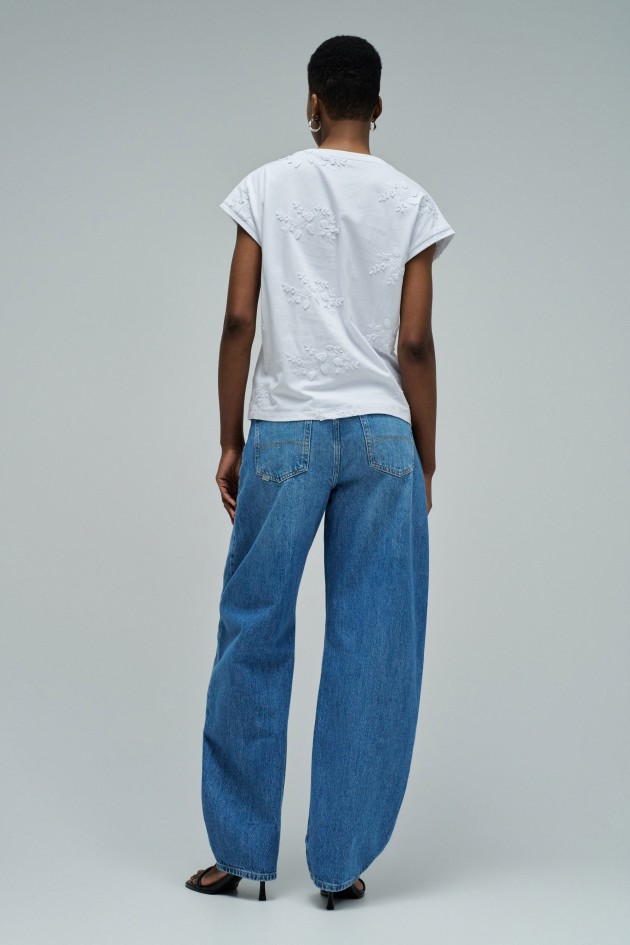 T-SHIRT MET BORDUURSELS
