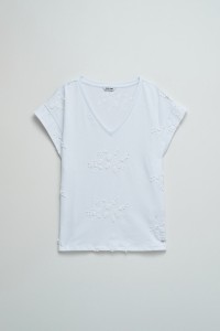 T-SHIRT AVEC BRODERIES