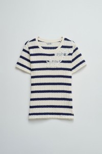 CAMISETA DE PUNTO CON RAYAS