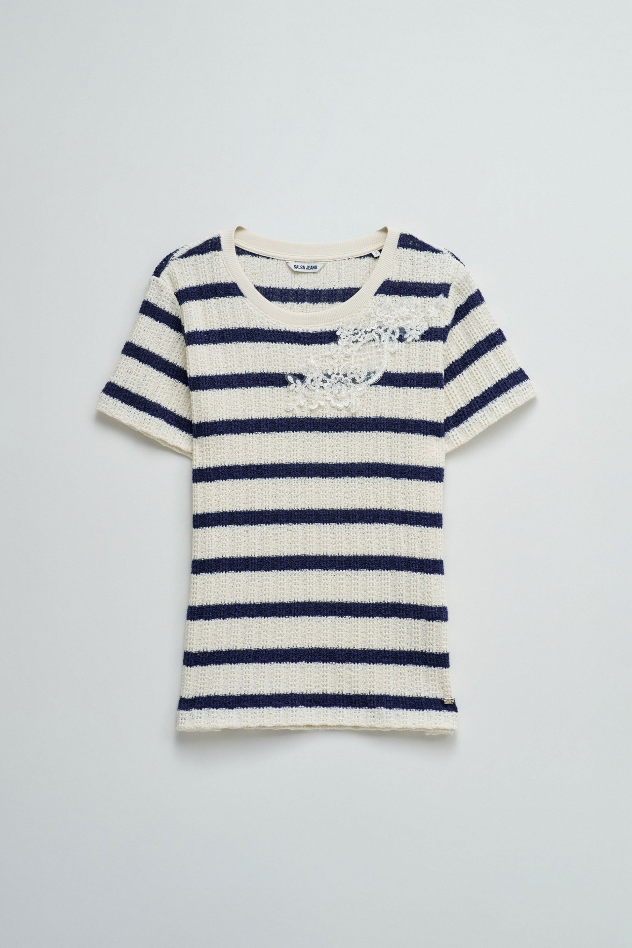 CAMISETA DE PUNTO CON RAYAS