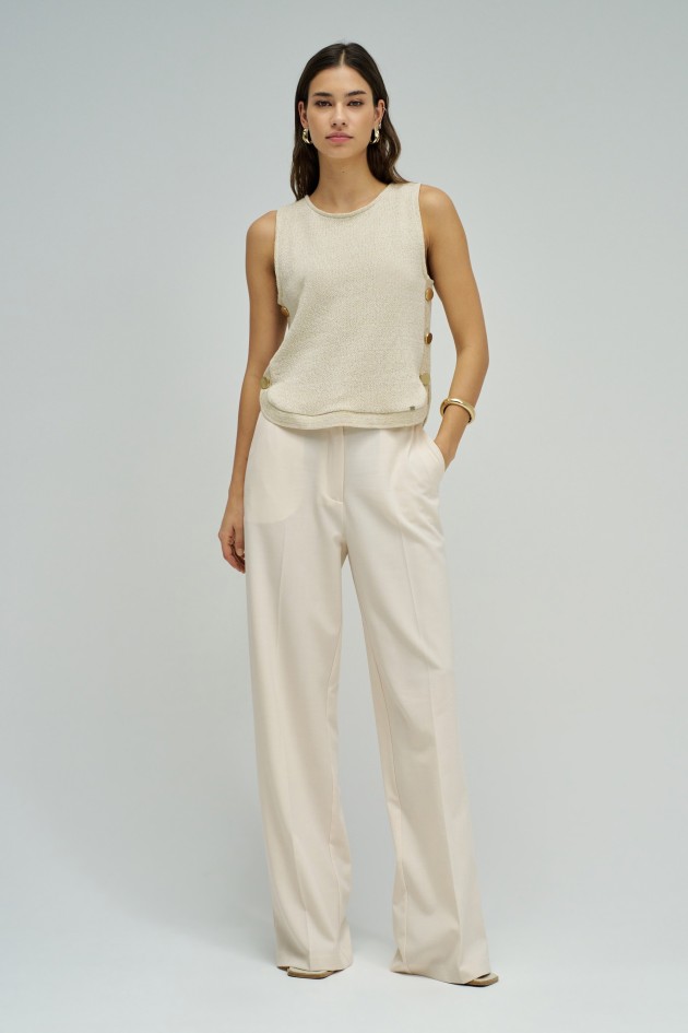LUREX KNIT TOP