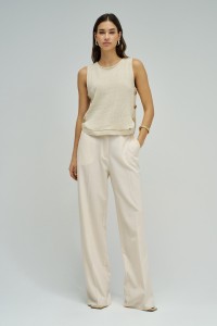 TOP EN MAILLE AVEC LUREX