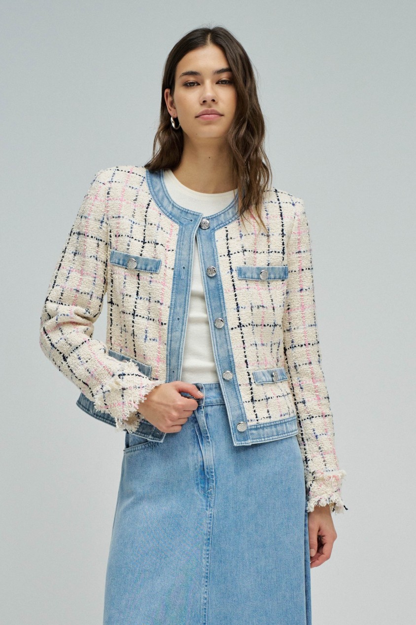 VESTE EN TWEED