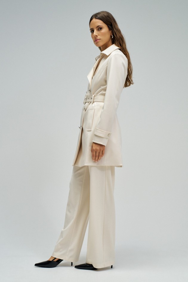 TRENCH COAT SATINÉE
