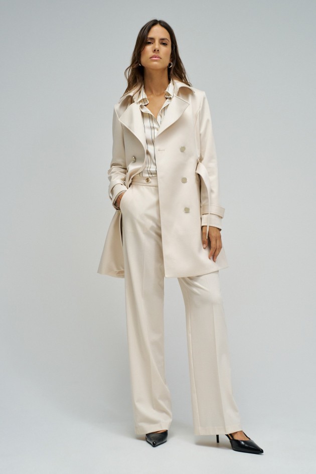 TRENCH COAT SATINÉE