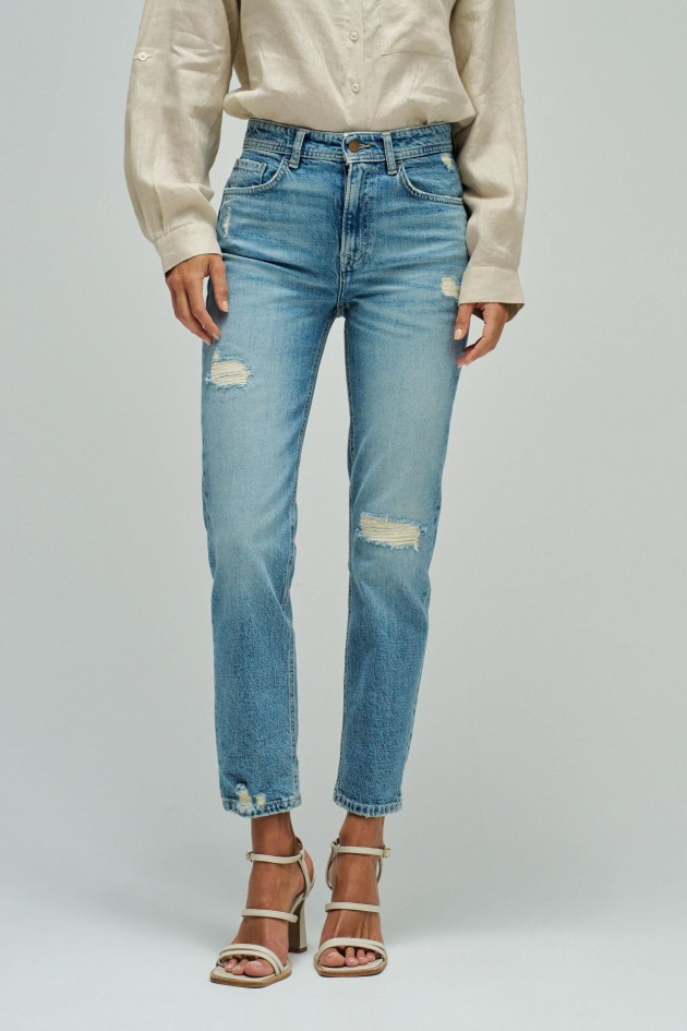 TRUE CROPPED SLIM JEANS