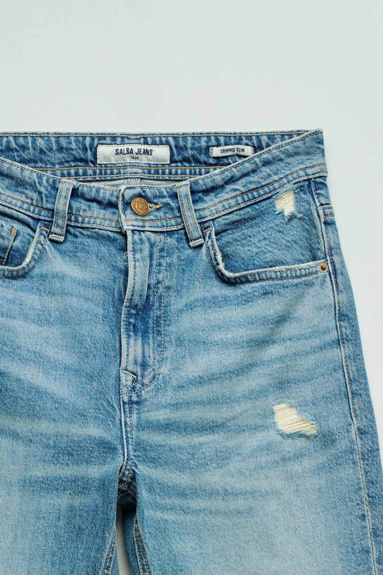 TRUE CROPPED SLIM JEANS