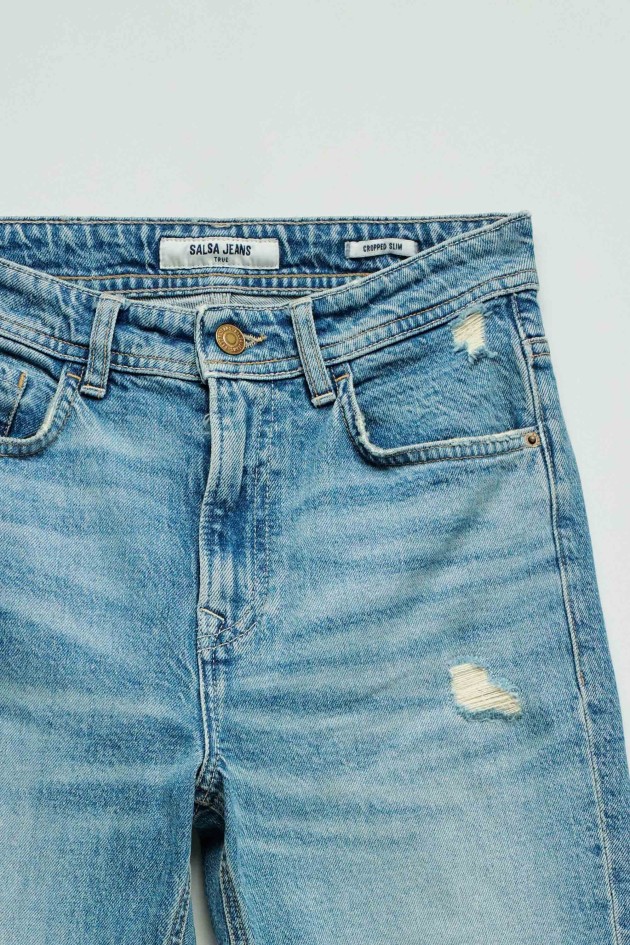 JEAN TRUE CROPPED SLIM